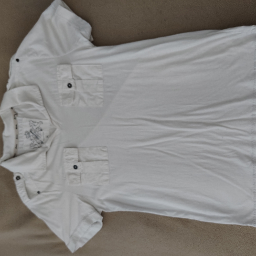 Guess Navy Polo Shirt with Classic Fit
